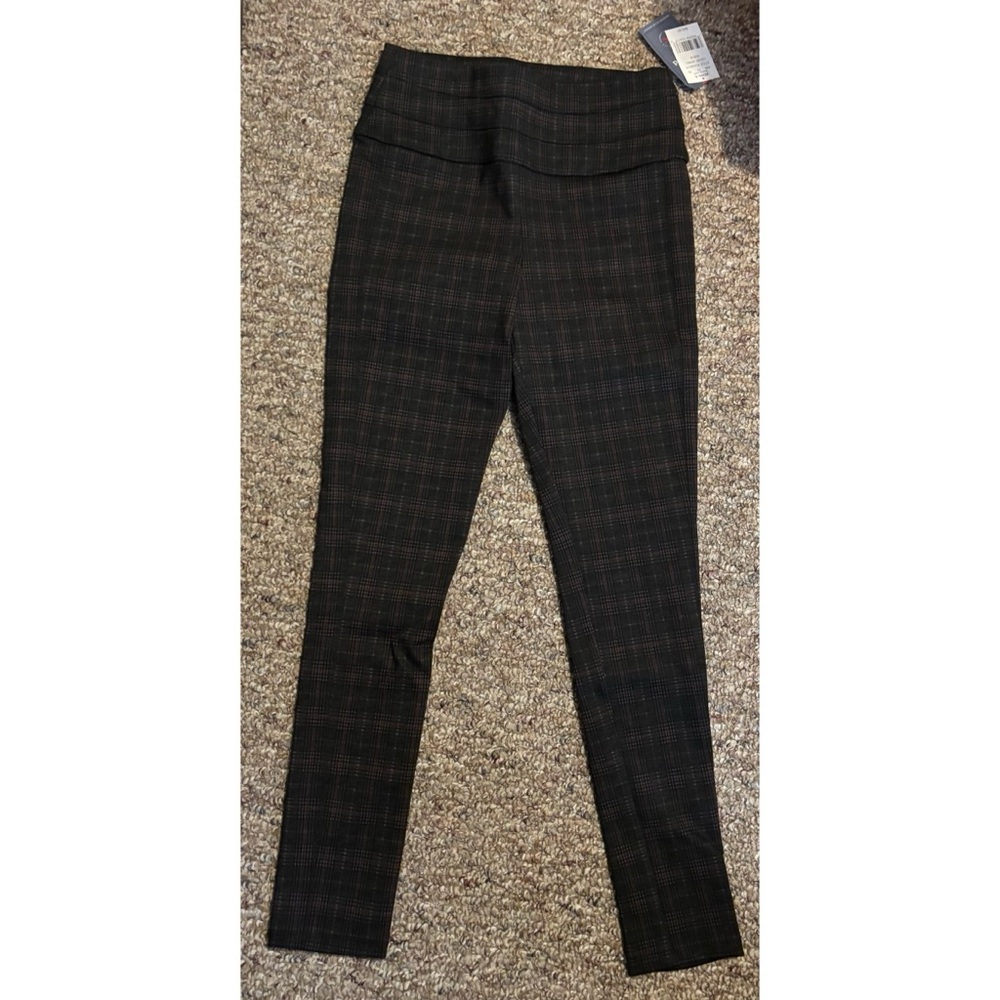 Black and Red Plaid Work Pants